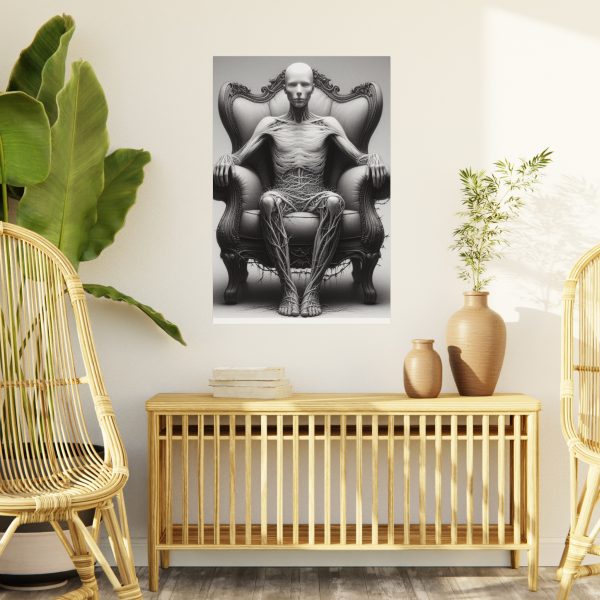 Monochrome Art Foam Board Print, Modern Wall Decor, Unique Home Decoration - Image 11