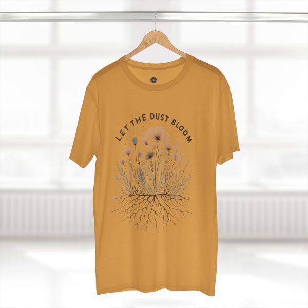 Botanical Adult Tee - Let the Dust Bloom, Nature Inspired T-Shirt - Image 19