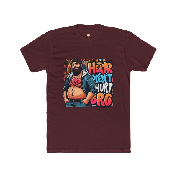 Unisex Graphic Tee, Fun and Quirky Cotton Crew Shirt, Heart Humor T-shirt - Image 39