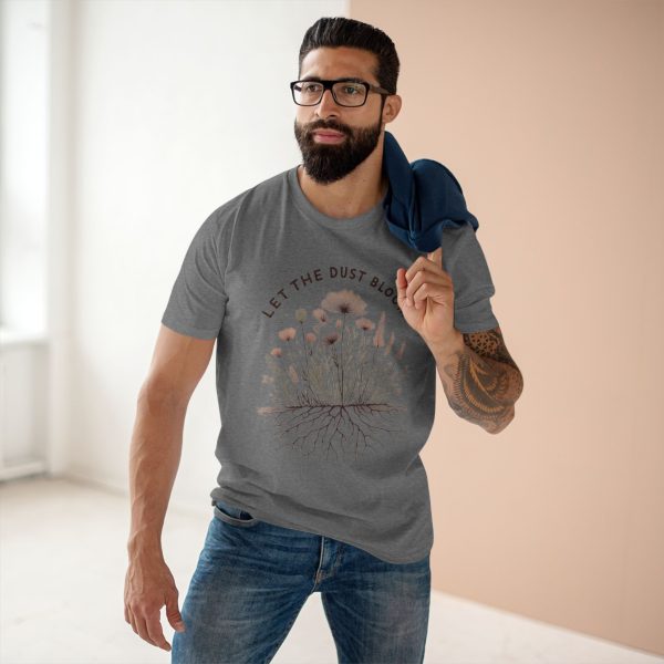 Botanical Adult Tee - Let the Dust Bloom, Nature Inspired T-Shirt - Image 14