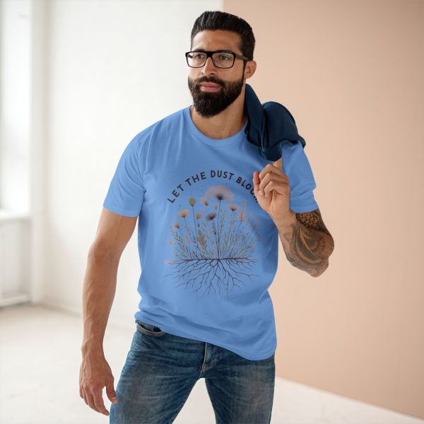 Botanical Adult Tee - Let the Dust Bloom, Nature Inspired T-Shirt - Image 27