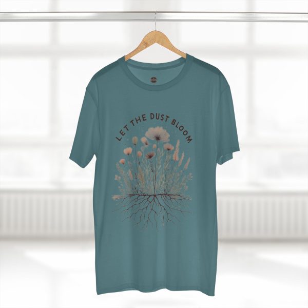 Botanical Adult Tee - Let the Dust Bloom, Nature Inspired T-Shirt - Image 25