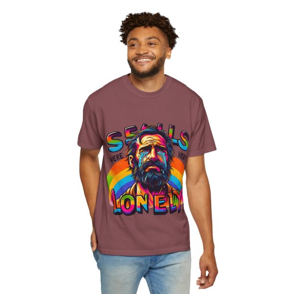 Vibrant Unisex T-Shirt - ‘Seals Very Lonely’ Graphic Tee, Colorful Casual Wear - Image 13