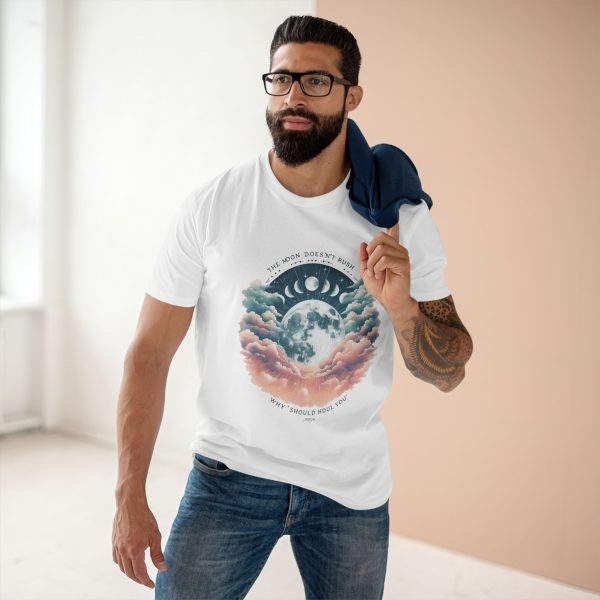 Moon Phase Graphic Tee, Celestial T-Shirt, Astrology Shirt, Gift for Dreamers, Spiritual Apparel - Image 2