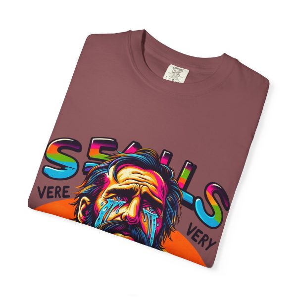 Vibrant Unisex T-Shirt - ‘Seals Very Lonely’ Graphic Tee, Colorful Casual Wear - Image 9