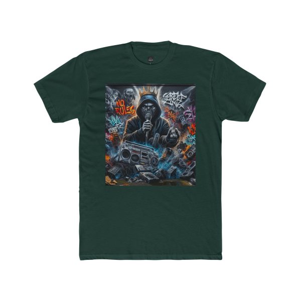 Urban Street Art Unisex Cotton Crew Tee, Hip Hop Clothing, Graffiti Tee, Casual Wear - Image 5