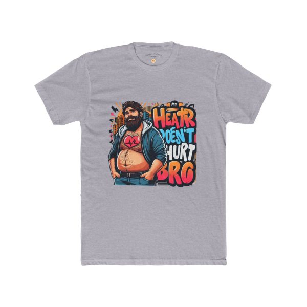 Unisex Graphic Tee, Fun and Quirky Cotton Crew Shirt, Heart Humor T-shirt - Image 12