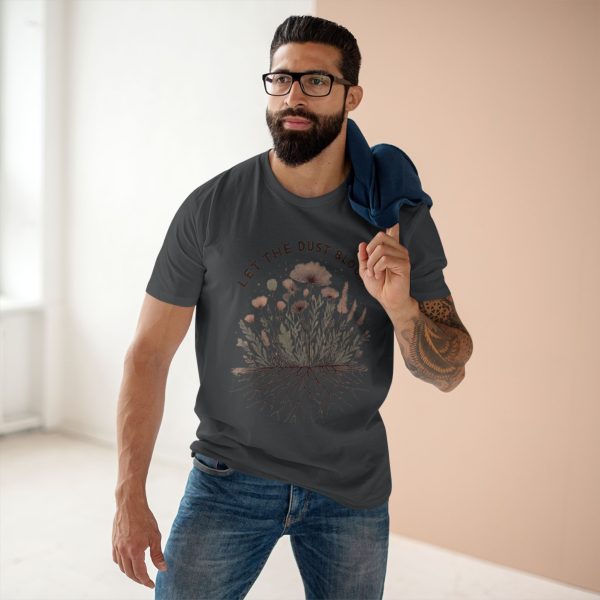 Botanical Adult Tee - Let the Dust Bloom, Nature Inspired T-Shirt - Image 21