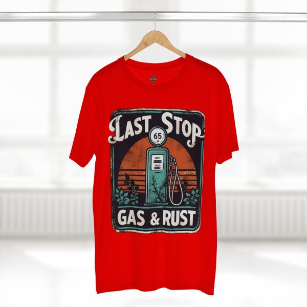Retro Gas Station Adult Tee, Vintage T-Shirt, Casual Wear - Image 8