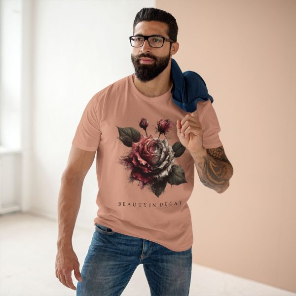 Floral Decay Tee - Vintage Aesthetic Shirt, Graphic T-Shirt, Art Print Top, Casual Wear - Image 8