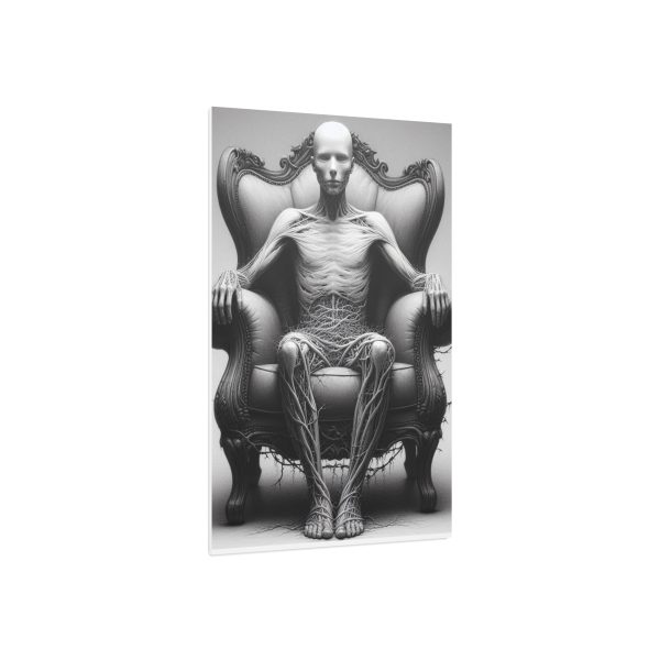 Monochrome Art Foam Board Print, Modern Wall Decor, Unique Home Decoration - Image 2
