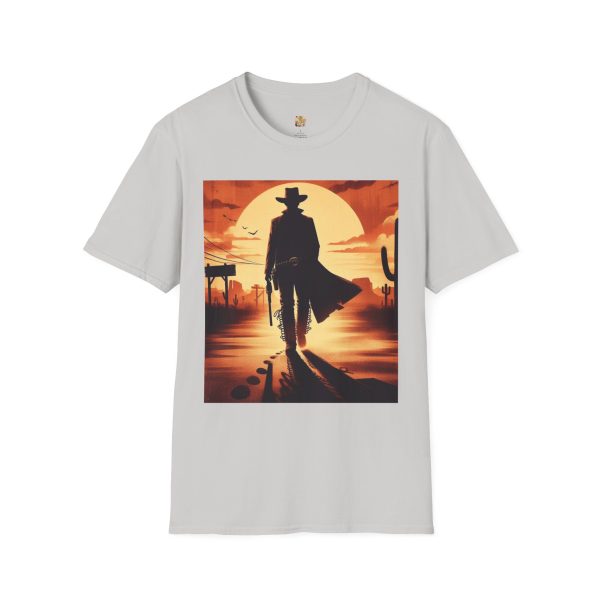 Cowboy Sunset Graphic T-Shirt, Western Apparel, Gift for Him, Casual Wear, Outdoor Adventures - Image 5