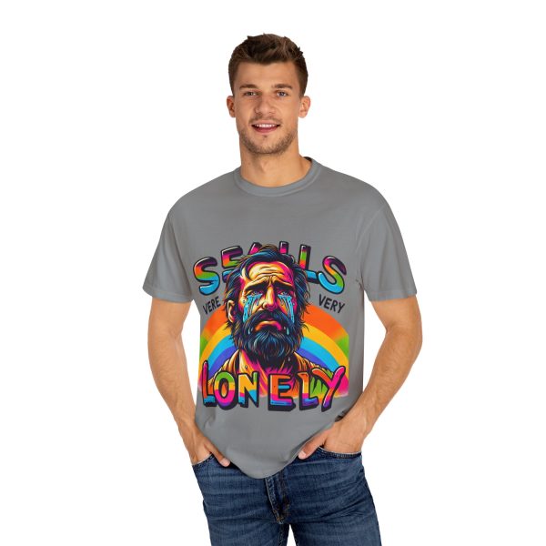 Vibrant Unisex T-Shirt - ‘Seals Very Lonely’ Graphic Tee, Colorful Casual Wear - Image 35