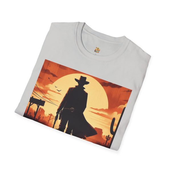 Cowboy Sunset Graphic T-Shirt, Western Apparel, Gift for Him, Casual Wear, Outdoor Adventures - Image 8