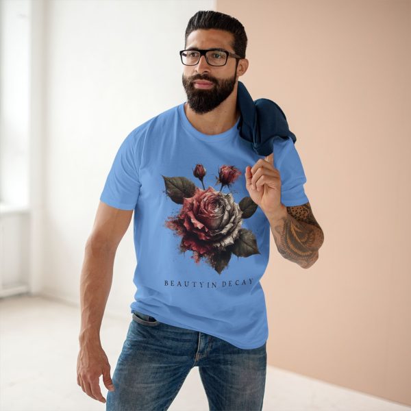 Floral Decay Tee - Vintage Aesthetic Shirt, Graphic T-Shirt, Art Print Top, Casual Wear - Image 14