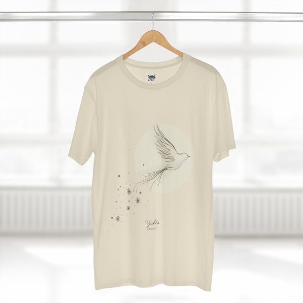 Dove Graphic Adult Tee, Peaceful T-Shirt, Inspirational Gift, Minimalist Style - Image 4