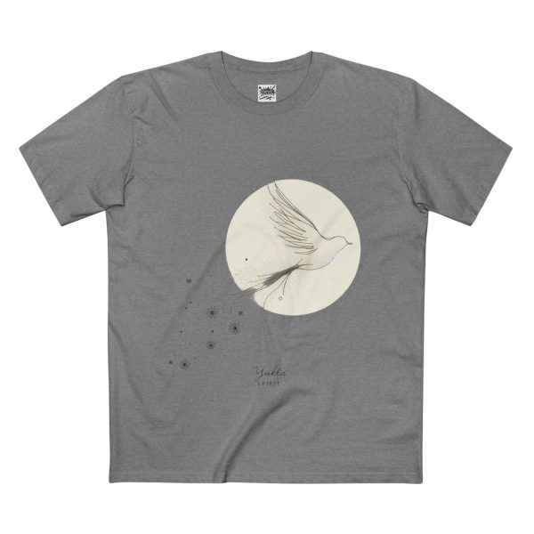 Dove Graphic Adult Tee, Peaceful T-Shirt, Inspirational Gift, Minimalist Style - Image 7