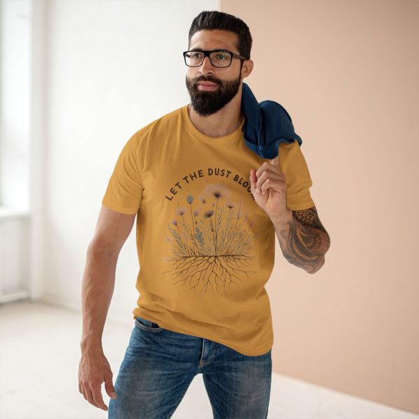 Botanical Adult Tee - Let the Dust Bloom, Nature Inspired T-Shirt - Image 18