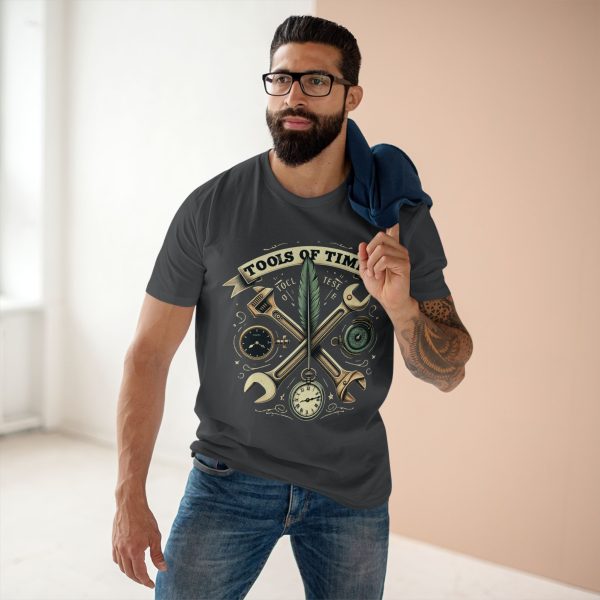 Vintage Tools of Time Tee, Gift for Handyman, Funny Engineer T-Shirt - Image 14