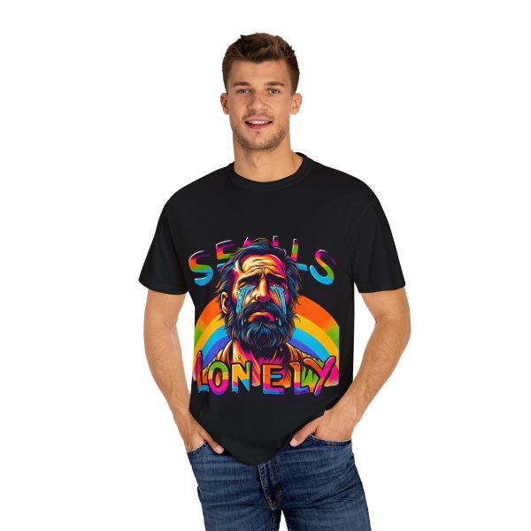Vibrant Unisex T-Shirt - ‘Seals Very Lonely’ Graphic Tee, Colorful Casual Wear - Image 43