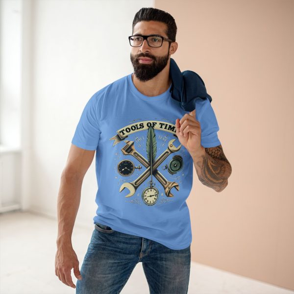 Vintage Tools of Time Tee, Gift for Handyman, Funny Engineer T-Shirt - Image 23