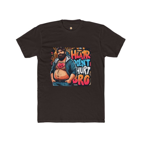 Unisex Graphic Tee, Fun and Quirky Cotton Crew Shirt, Heart Humor T-shirt - Image 6