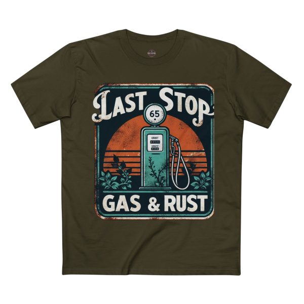 Retro Gas Station Adult Tee, Vintage T-Shirt, Casual Wear - Image 33