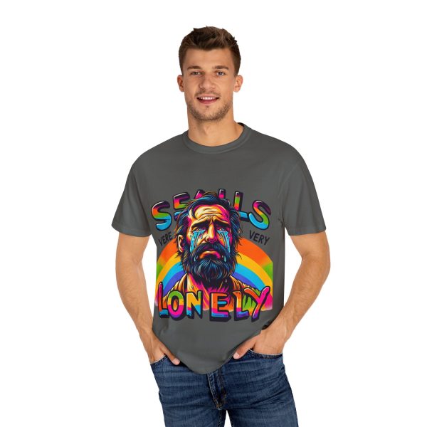 Vibrant Unisex T-Shirt - ‘Seals Very Lonely’ Graphic Tee, Colorful Casual Wear - Image 18