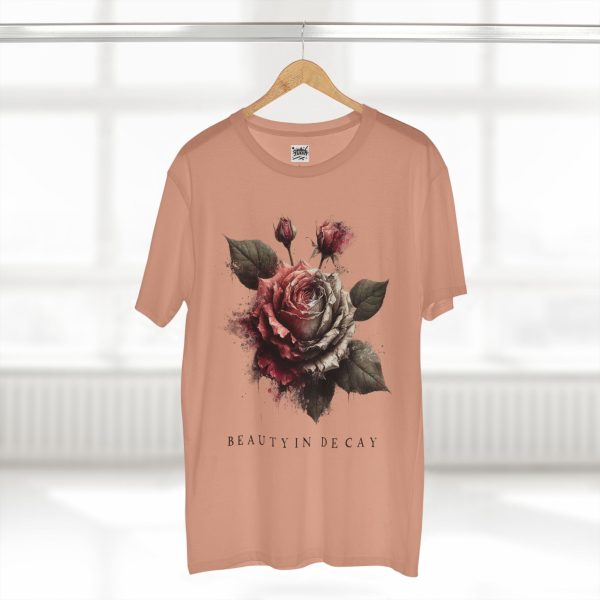 Floral Decay Tee - Vintage Aesthetic Shirt, Graphic T-Shirt, Art Print Top, Casual Wear - Image 9
