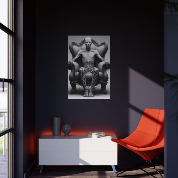 Monochrome Art Foam Board Print, Modern Wall Decor, Unique Home Decoration - Image 12