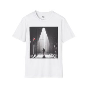 Urban Nightscape Unisex T-Shirt | Cool Graphic Tee for City Lovers, Streetwear, Art Enthusiasts