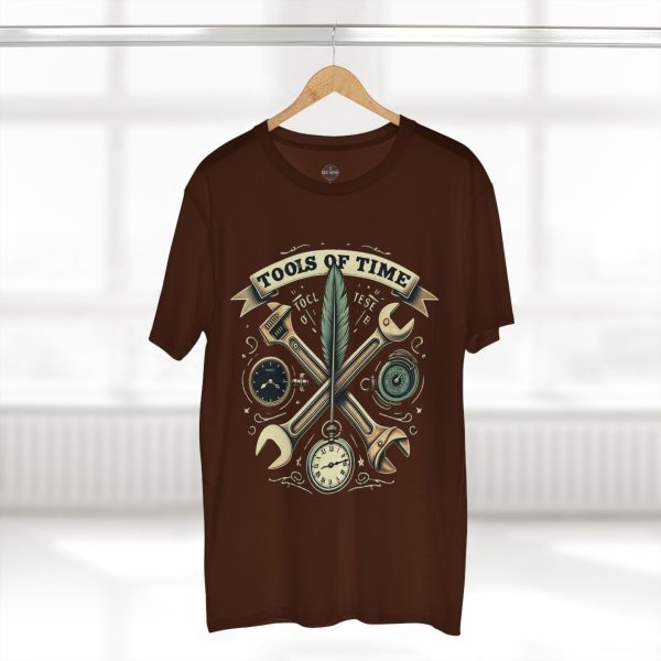 Vintage Tools of Time Tee, Gift for Handyman, Funny Engineer T-Shirt - Image 9