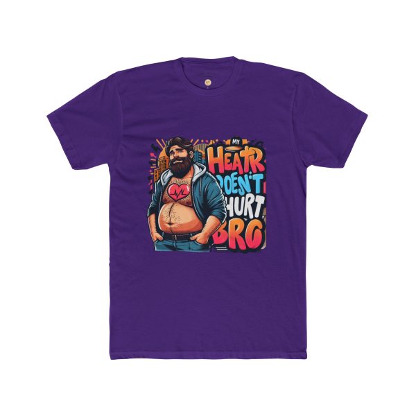 Unisex Graphic Tee, Fun and Quirky Cotton Crew Shirt, Heart Humor T-shirt - Image 30