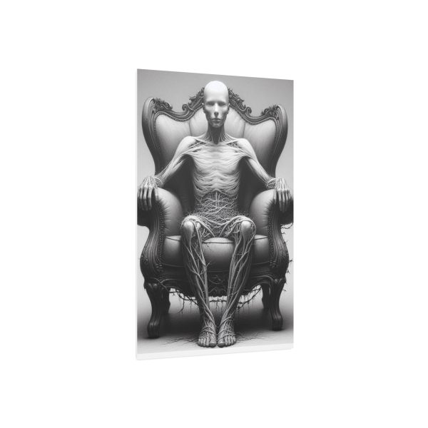 Monochrome Art Foam Board Print, Modern Wall Decor, Unique Home Decoration - Image 6