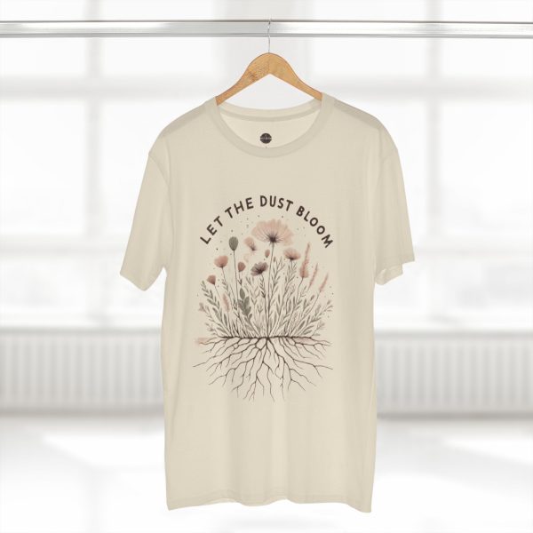 Botanical Adult Tee - Let the Dust Bloom, Nature Inspired T-Shirt - Image 7
