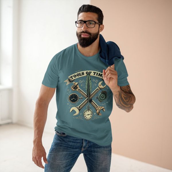 Vintage Tools of Time Tee, Gift for Handyman, Funny Engineer T-Shirt - Image 20