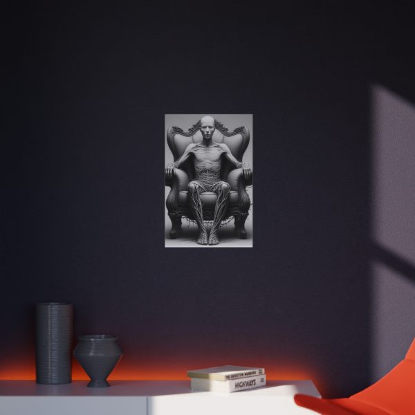 Monochrome Art Foam Board Print, Modern Wall Decor, Unique Home Decoration - Image 4