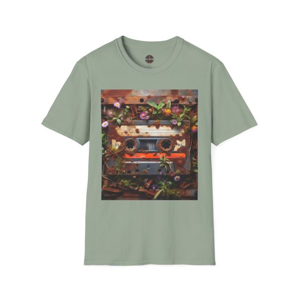Retro Boombox T-Shirt, Vintage Music Tee, Floral Graphic Shirt, Gift for Music Lovers - Image 17