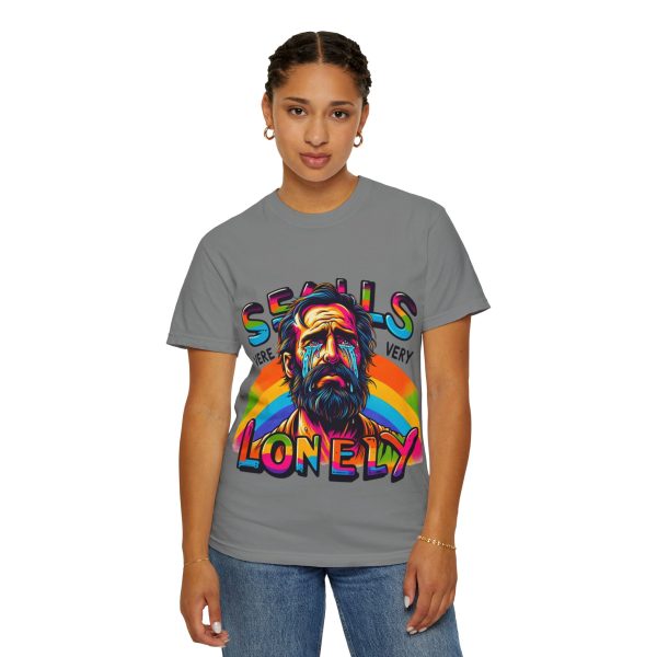 Vibrant Unisex T-Shirt - ‘Seals Very Lonely’ Graphic Tee, Colorful Casual Wear - Image 26