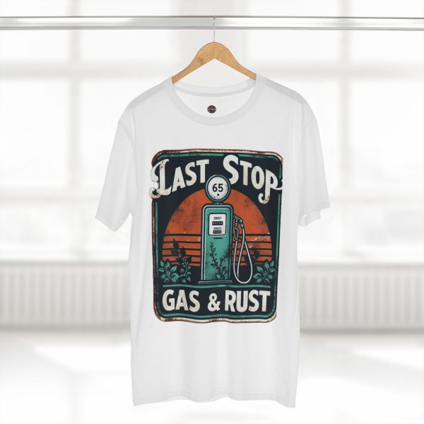 Retro Gas Station Adult Tee, Vintage T-Shirt, Casual Wear - Image 4