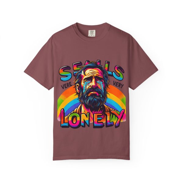 Vibrant Unisex T-Shirt - ‘Seals Very Lonely’ Graphic Tee, Colorful Casual Wear - Image 7