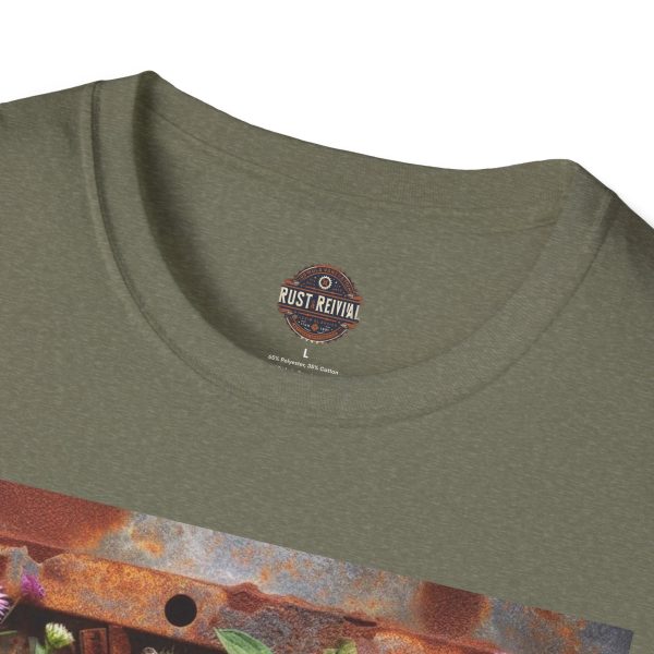 Retro Boombox T-Shirt, Vintage Music Tee, Floral Graphic Shirt, Gift for Music Lovers - Image 15