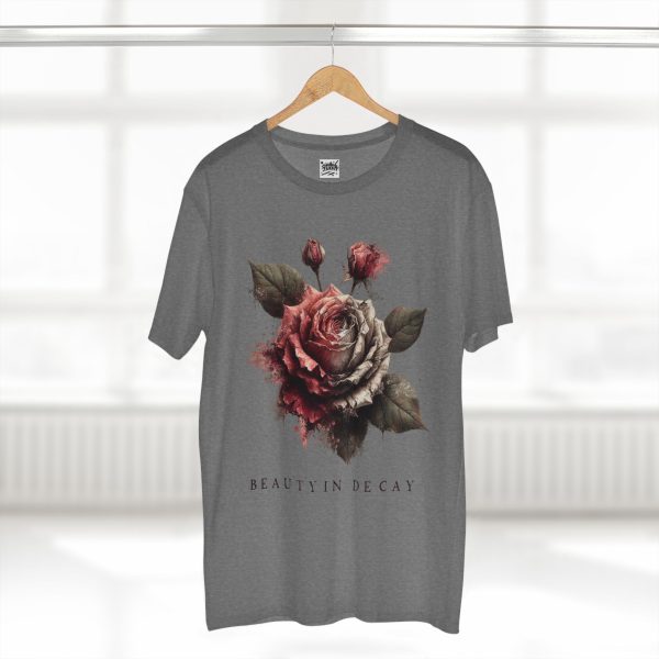 Floral Decay Tee - Vintage Aesthetic Shirt, Graphic T-Shirt, Art Print Top, Casual Wear - Image 12