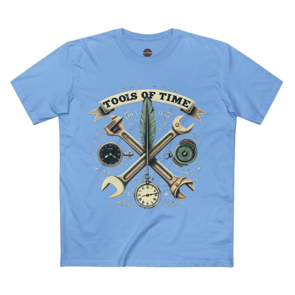 Vintage Tools of Time Tee, Gift for Handyman, Funny Engineer T-Shirt - Image 22