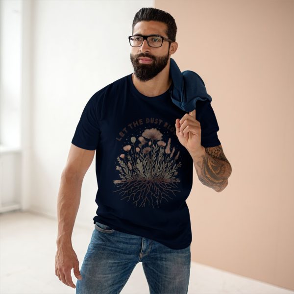 Botanical Adult Tee - Let the Dust Bloom, Nature Inspired T-Shirt - Image 31