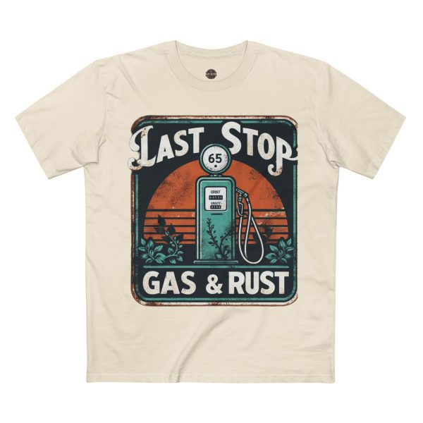 Retro Gas Station Adult Tee, Vintage T-Shirt, Casual Wear - Image 13