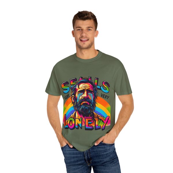 Vibrant Unisex T-Shirt - ‘Seals Very Lonely’ Graphic Tee, Colorful Casual Wear - Image 30
