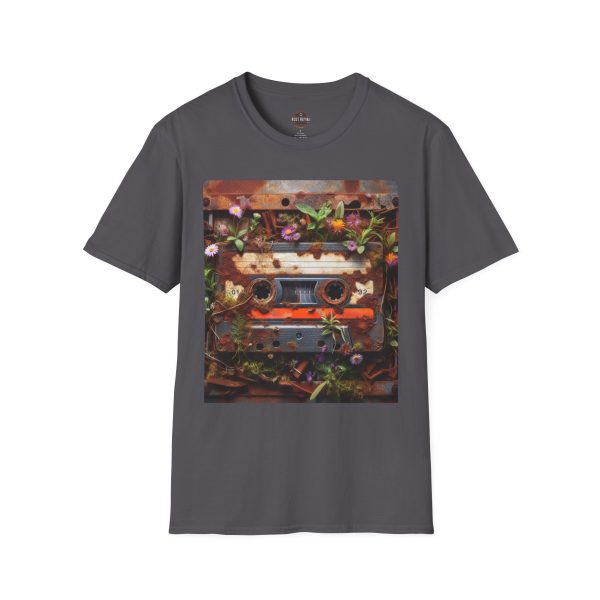 Retro Boombox T-Shirt, Vintage Music Tee, Floral Graphic Shirt, Gift for Music Lovers - Image 45