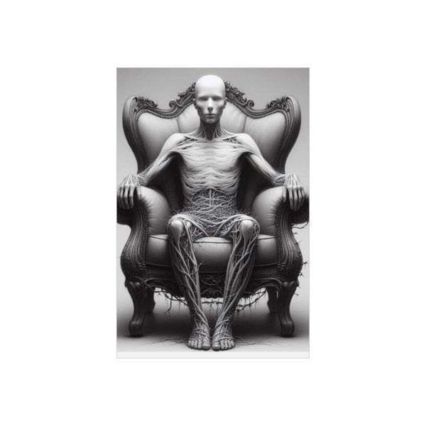 Monochrome Art Foam Board Print, Modern Wall Decor, Unique Home Decoration - Image 9