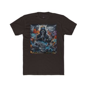 Urban Street Art Unisex Cotton Crew Tee, Hip Hop Clothing, Graffiti Tee, Casual Wear